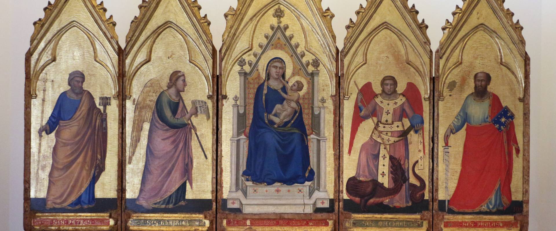 Giotto, polittico di bologna, 1330 ca, da s.m. degli angeli, 01 foto di Sailko